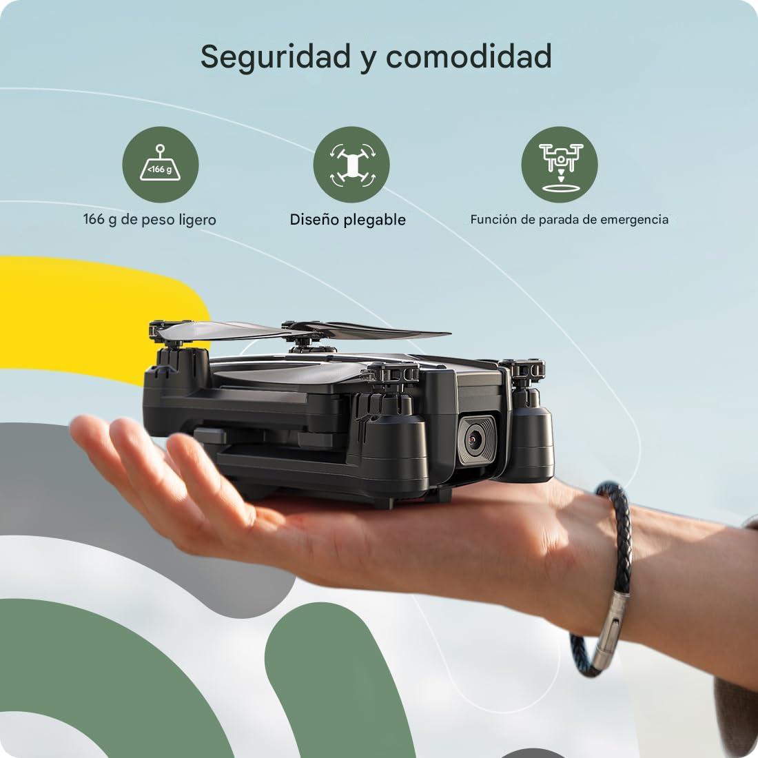 Dron SkyMemories™ | Convierte momentos familiares en recuerdos inolvidables con Envío GRATIS. *(Hoy Auriculares Envolventes Gratis + Doble cámara 4K + 2 baterías + Maletín incluido)