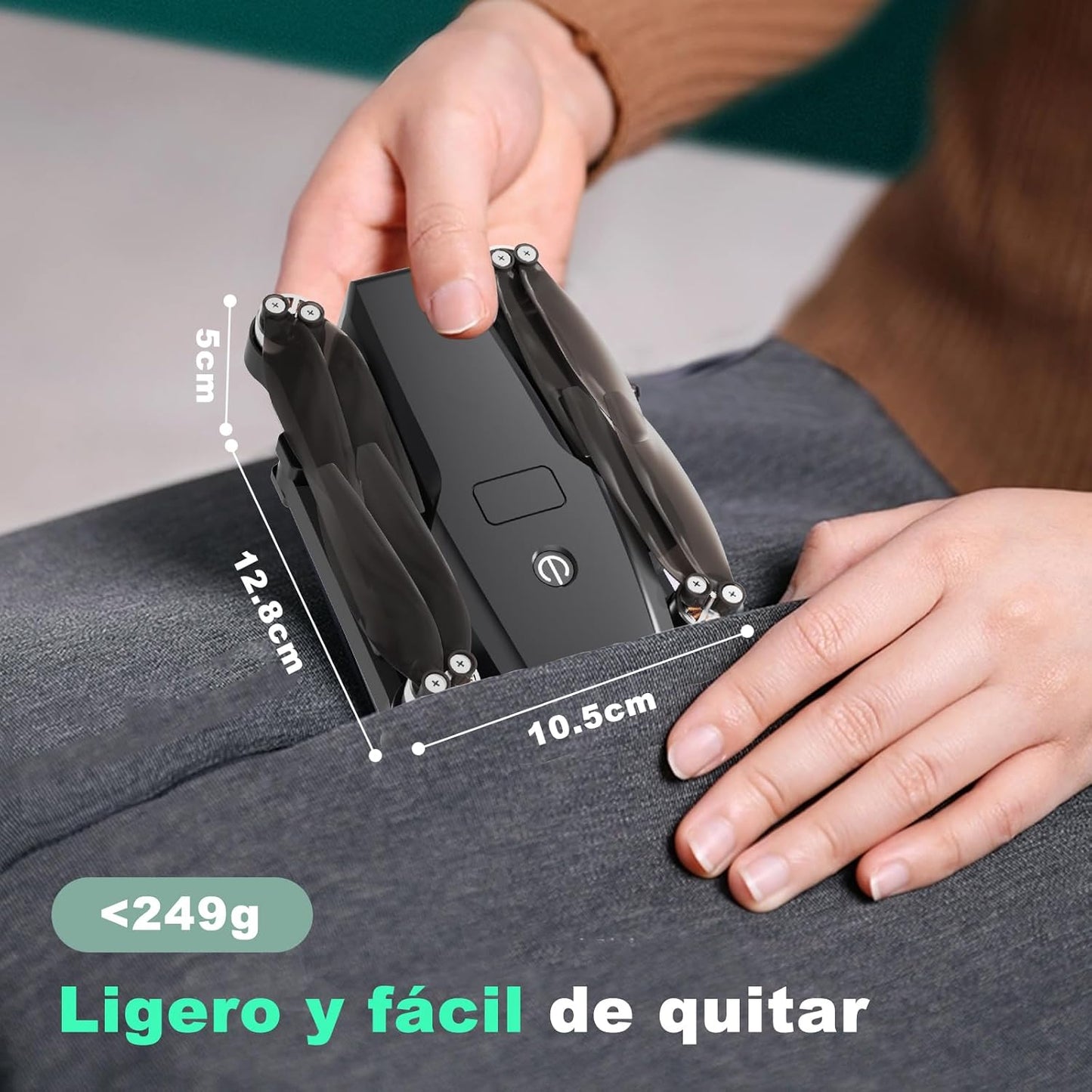 W88 PRO MAX HD™ - El primer dron con vuelo realista, se sentirá libre como un pájaro. (Ideal para cualquier miembro de la familia).