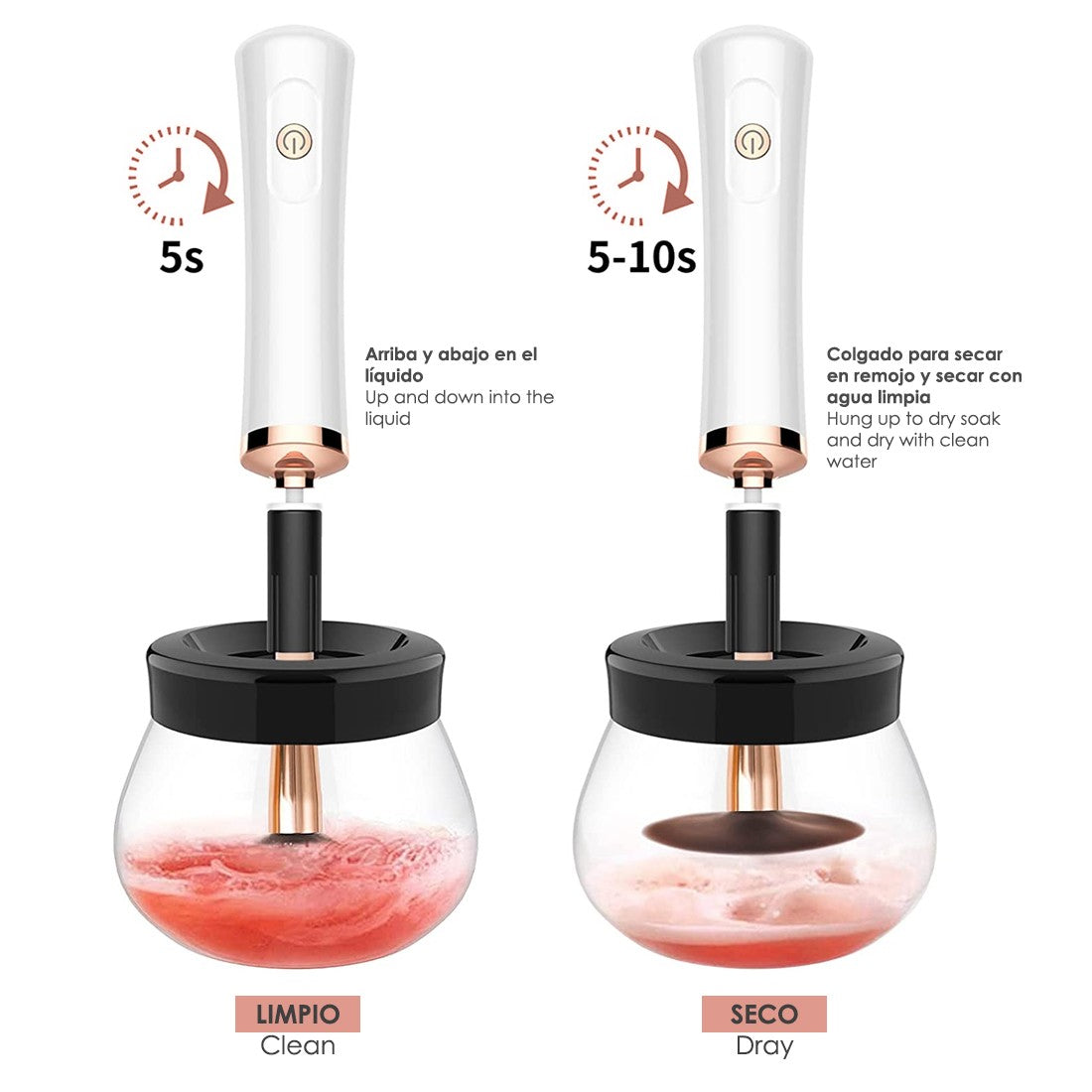 CLINSI™ - La única forma de proteger tu cara de granos por culpa de la suciedad de las brochas