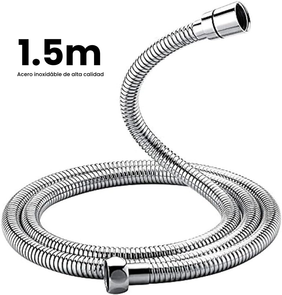 Manguera de acero inoxidable de 1,5 m (Alta calidad)