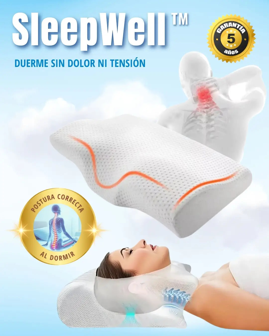 SleepWell™ - Duerme sin dolor ni tensión