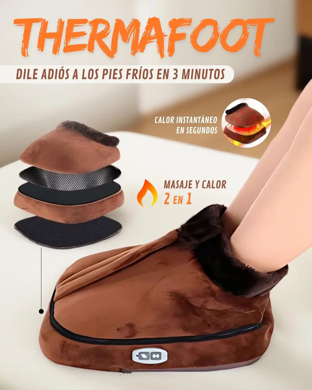 ThermaFoot™ - Dile adiós a los pies fríos en 3 minutos