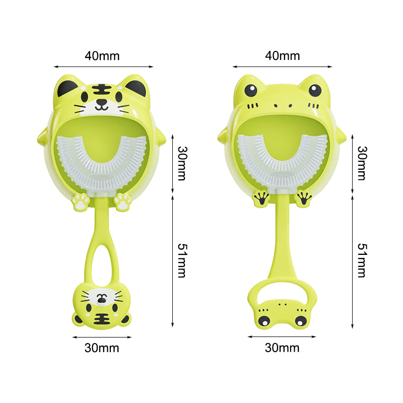 1 + 1 GRATIS | 360 KIDS™ - La forma divertida y eficaz de limpiar los dientes de tus pequeños. (Diseño mejorado, más atractivo para ellos). 5