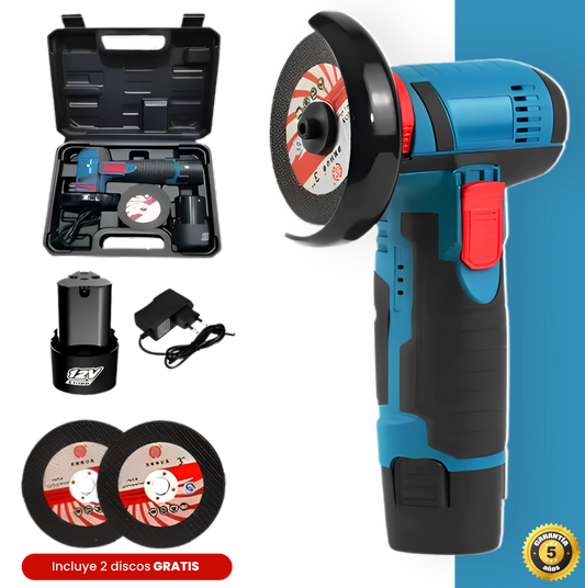 SpinCut™ - Amoladora Angular Profesional Inalámbrica Recargable