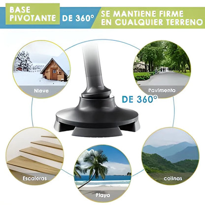 Smart Stick™ - El primer bastón que se mantiene depie por si solo (Sentirás como la mano de tu nieta)