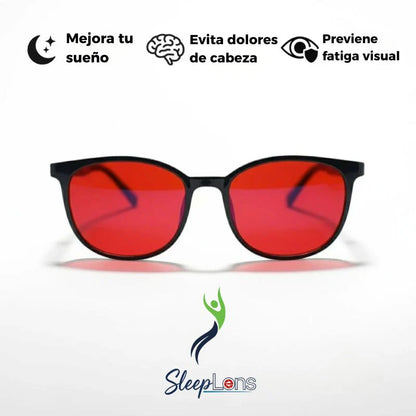 SleepLens™ - Protección profesional frente a la silenciosa y peligrosa luz azul. Graduación universal. (Hoy Incluye Regalo Gominolas naturales anti-estres valoradas en 29 euros)