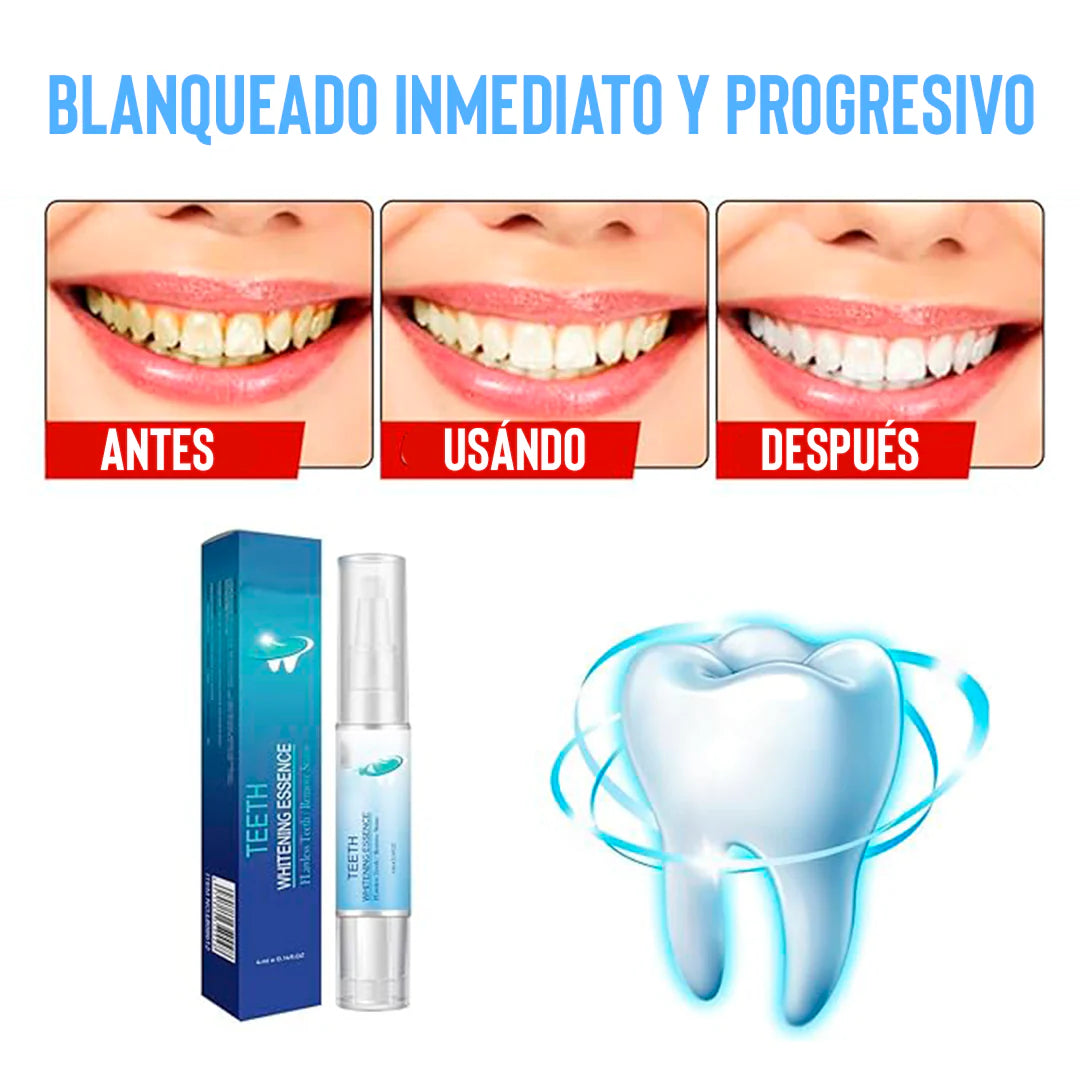 1 + 1 GRATIS | LAPIZ WHITE™ - Consigue que envidien tu sonrisa desde la primera aplicación (Ingredientes naturales)