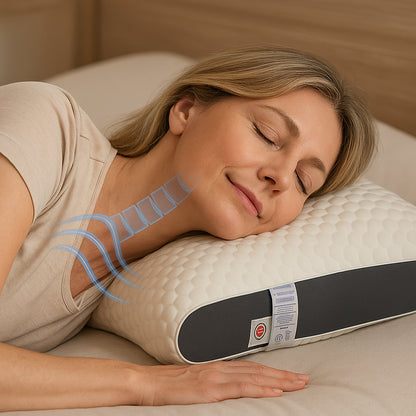 1 + 1 GRATIS | SLEEPFORM™ – Eliminarás el dolor de cuello y volverás a dormir como un bebé. *Fundas termo-reguladoras incluidas. (+ Envío GRATIS)