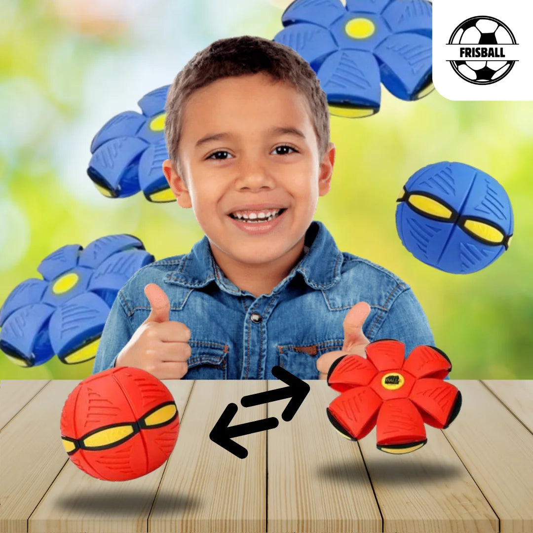 FRISBALL 2.0™ - La pelota sensorial que une niños con padres (Elegido como la práctica mas sana en 2024)