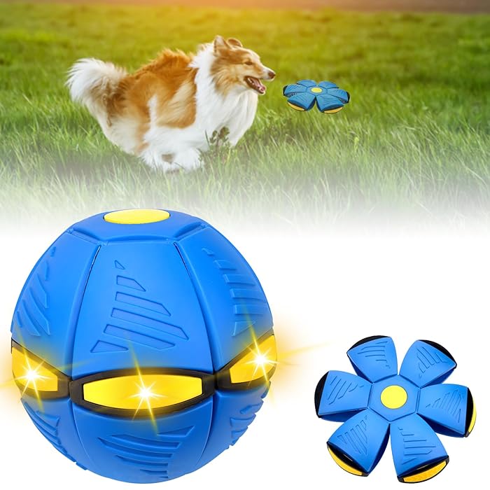 1 + 1 GRATIS | FRISBALL 2.0™ - El juguete más vendido para aliviar la ansiedad de los perritos (Le hace volver a su infancia).