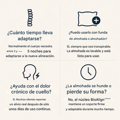 1 + 1 GRATIS | SLEEPFORM™ – Eliminarás el dolor de cuello y volverás a dormir como un bebé. *Fundas termo-reguladoras incluidas. (+ Envío GRATIS)