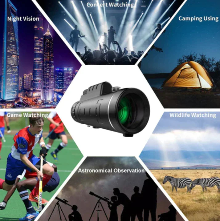 FALCON™ - El primer telescopio con tecnología militar HD que puedes adaptar a tu móvil. (Úsalo de forma adecuada ya que podrías pillar a tu vecina sin nada).