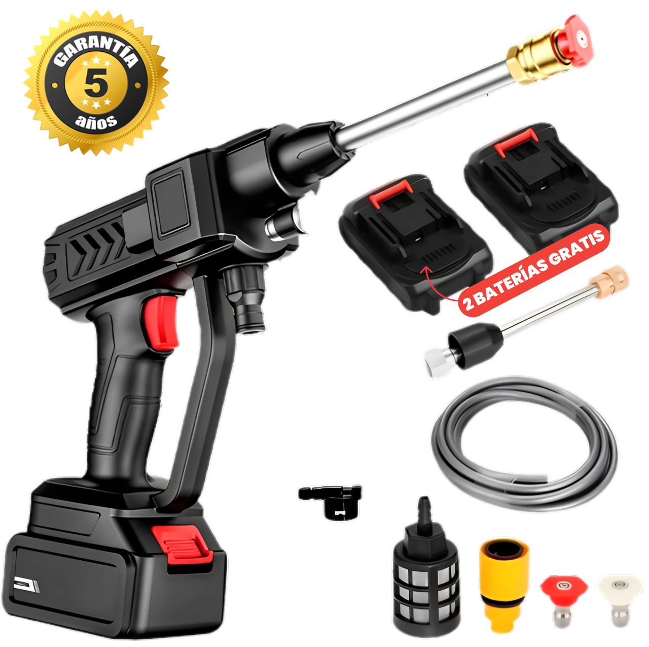 Hidrolavadora WaterJET PRO™  (Hoy 2 baterías GRATIS)
