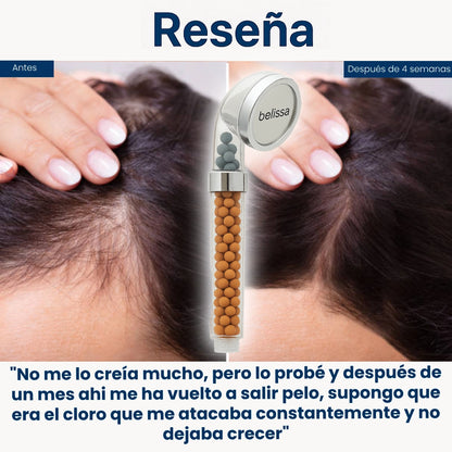 Ducha Heikel3X™ - La única ducha iónica del mercado con presión real y filtrado natural. (Rosca universal e incluye hoy Envío GRATIS) *Cada filtro dura más de 6 meses
