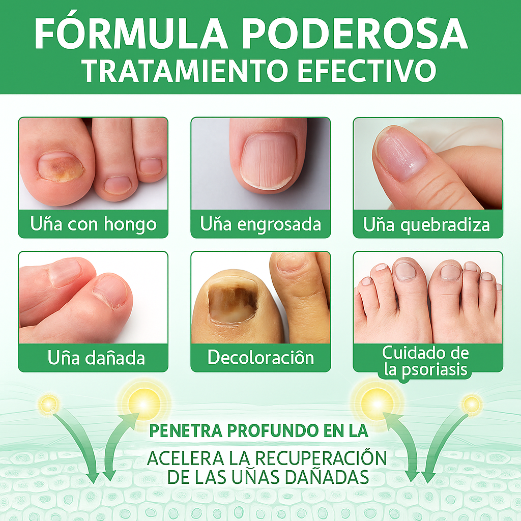 Aceite Natural MycoStop™ – Uñas listas para playa y piscina: elimina hongos desde la raíz y borra el amarillo (Con remedios naturales + Envío GRATIS)