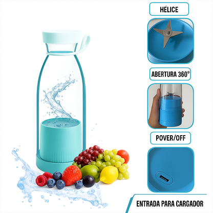 Turbotella™ – La botella que hace lo que ninguna otra puede. (Enfría, filtra, mezcla y se limpia sola) (+Envío GRATIS)