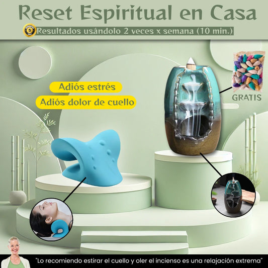Pack RESET ESPIRITUAL™ - Siente el alivio en casa (Gratis + 50 incienso).