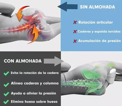 ERGOSLEEP™ - La primera almohada que elimina el dolor de tu espalda para que duermas como un bebé