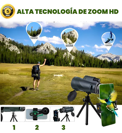 FALCON™ - El primer telescopio con tecnología militar HD que puedes adaptar a tu móvil. (Úsalo de forma adecuada ya que podrías pillar a tu vecina sin nada).