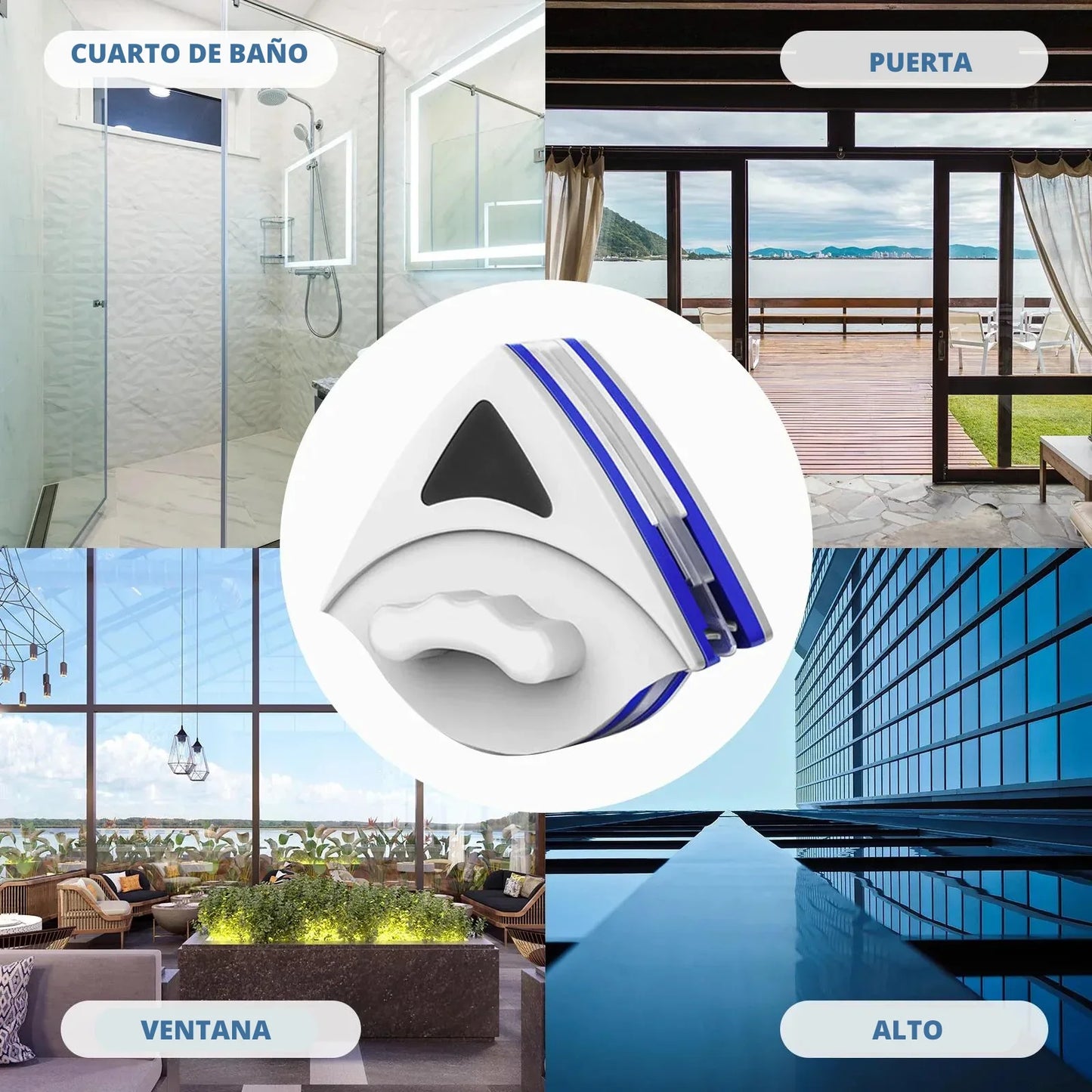 CleanMax ECO™ - La única forma de limpiar al 100% tus cristales. (Sirve para cristales de 1 lamina, dobles no).