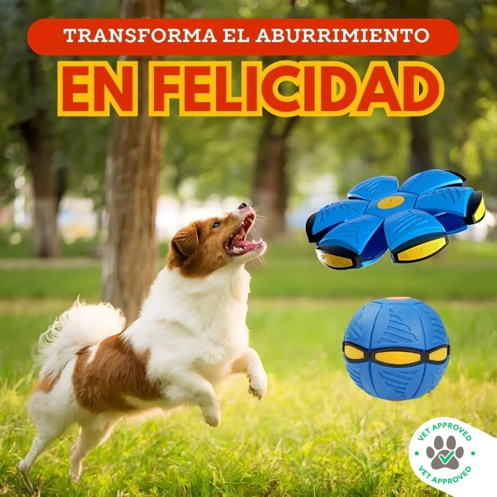 1 + 1 GRATIS | FRISBALL 2.0™ - El juguete más vendido para aliviar la ansiedad de los perritos (Le hace volver a su infancia).