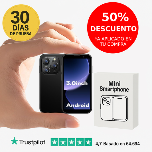 Mini Smartphone™ - Toda la tecnología al alcance de tu bolsillo. (Incluye sistema Android) (+Envío GRATIS).