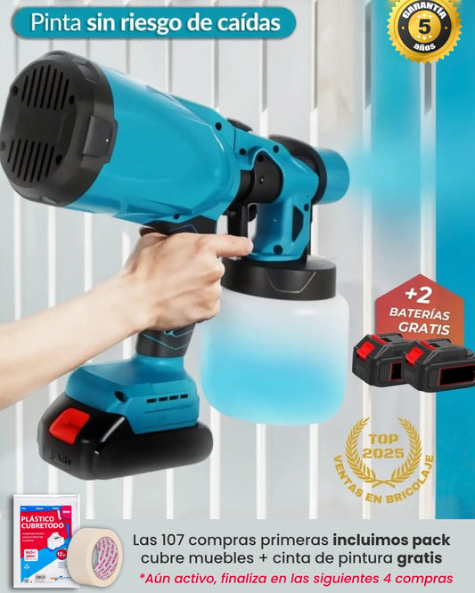 SprayMAX™ Profesional - Pinta sin riesgo de caídas (Esta compra incluye el pack GRATIS)
