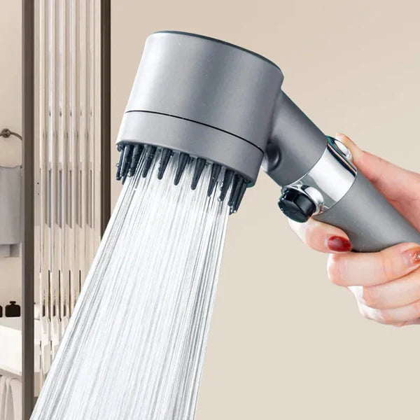 ULTRASHOWER ™ - El único cabezal de ducha que gracias a su filtro interno previene  y elimina casi al 100% todo tipo de rojeces en la piel (Incluye 3 tipos de presión).