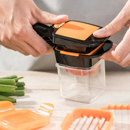 QUICK DICER™ - El primer picador 5 en 1 que convierte cocinar, en algo rápido y seguro.