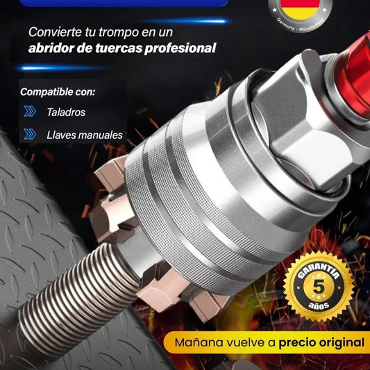 POWERDRILL™ - Convierte tu taladro en una herramienta imparable de abrir tuercas