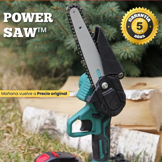 POWER SAW™ - La única sierra portátil con potencia profesional (+4h de batería). Incluye 2 baterías gratis.
