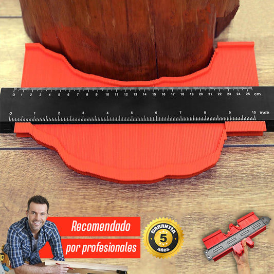 SmartRule™  - El único medidor de contornos exactos que divide tu trabajo entre dos.