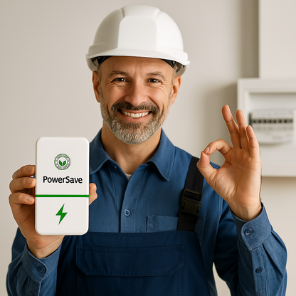 1 + 1 GRATIS | PowerSAVE™ - Elimina los picos de tensión y ahorra en la factura de la luz. *No tienes que hacer mantenimiento.