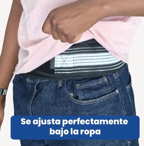 FlexiBack™ – El único cinturón cómodo y discreto que te permite volver a disfrutar de horas de pie sin dolor lumbar (Hoy GRATIS Almohada Ortopédica valorada en 29 euros).