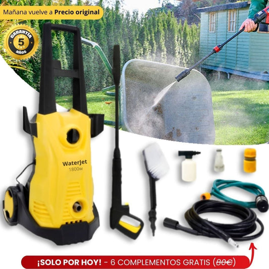 WATERJET PRO™ - La única hidro-lavadora con una potencia fuerte y real. 2