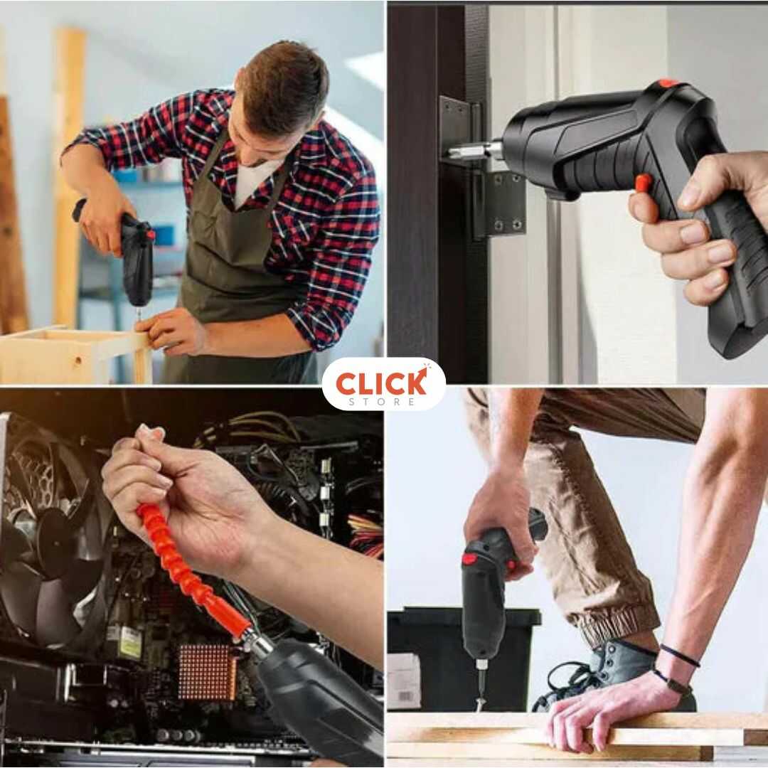 SPIN MASTER™ - El primer destornillador automático que se transforma en trompo. (Inalámbrico con +3H de autonomía).