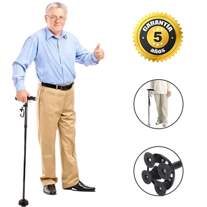 Smart Stick™ - El primer bastón que se mantiene depie por si solo (Sentirás como la mano de tu nieta)