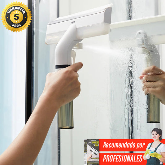 Intelligent Cleaner™ 3 en 1: Esfuérzate 3 veces menos para limpiar tus cristales