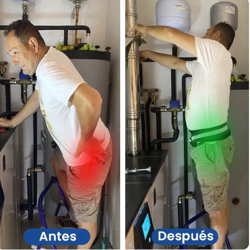 FlexiBack™ – El único cinturón cómodo y discreto que te permite volver a disfrutar de horas de pie sin dolor lumbar (Hoy GRATIS Almohada Ortopédica valorada en 29 euros).