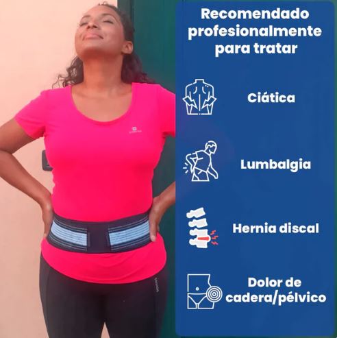 FlexiBack™ – El único cinturón cómodo y discreto que te permite volver a disfrutar de horas de pie sin dolor lumbar (Hoy GRATIS Almohada Ortopédica valorada en 29 euros).